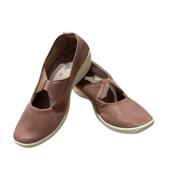 Elegant Mauve Loafers for Women - Picture 4 of 8
